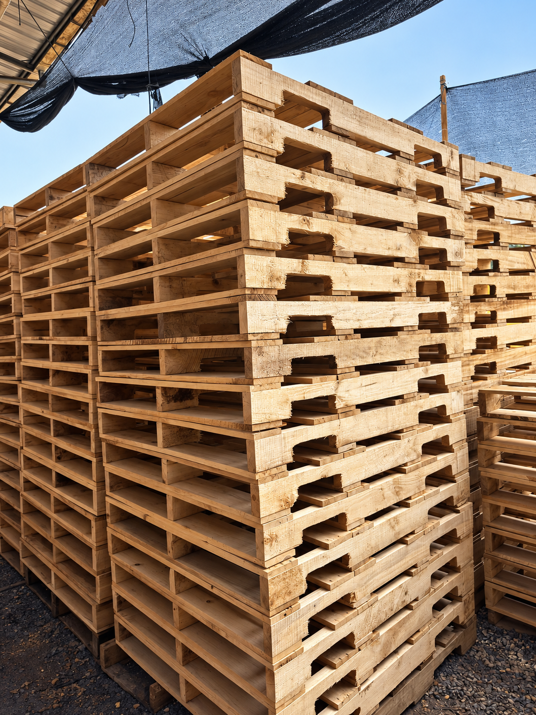Pallets para carga y distribución